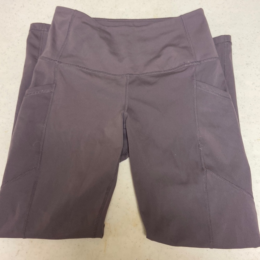 Dark purple leggings